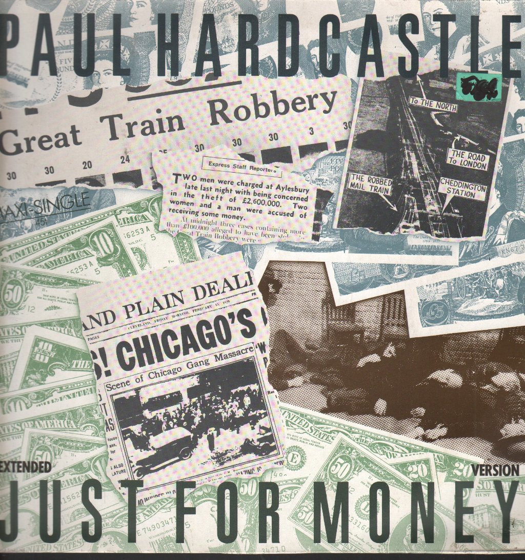 Paul Hardcastle - Just For Money (Extended Version) - 12 Inch