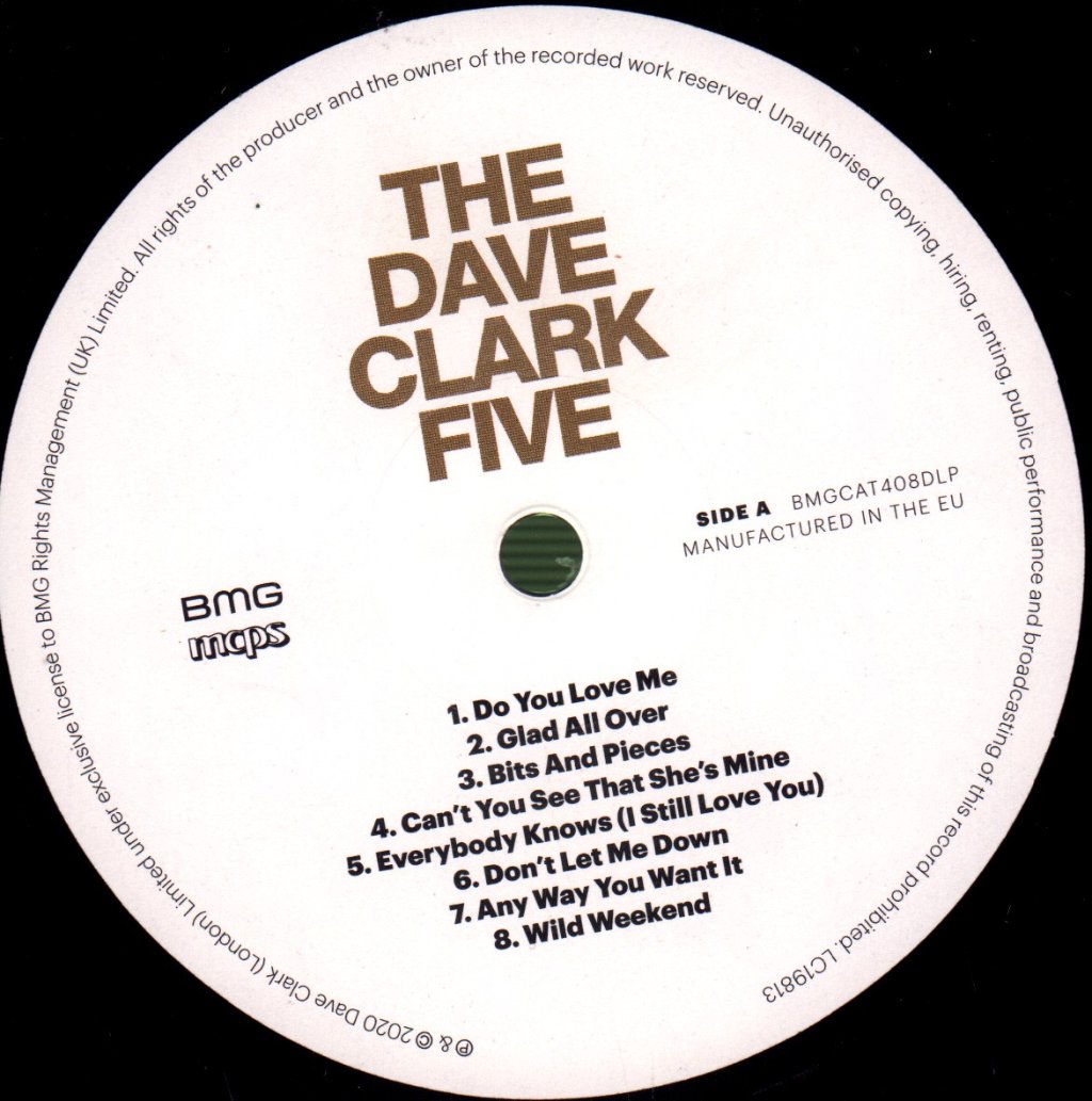 Dave Clark Five - All The Hits - Double Lp