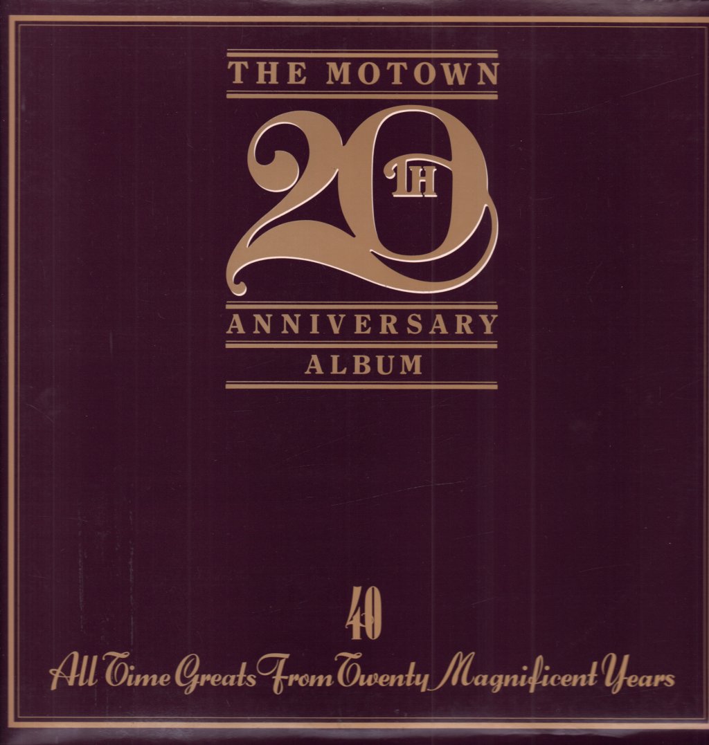 Various Artists - Motown 20Th Anniversary Album - Double Lp