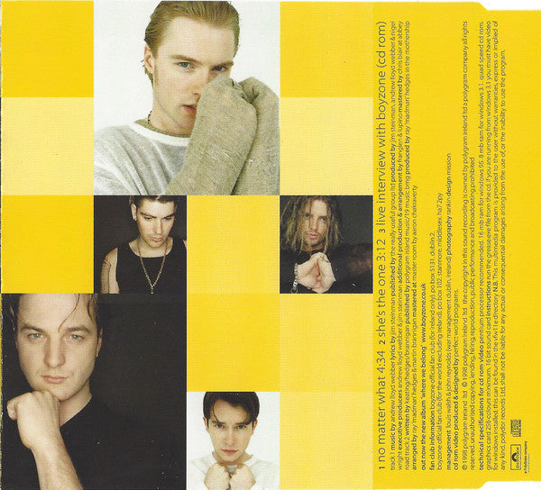 Boyzone (Boy Band) - No Matter What - Cd