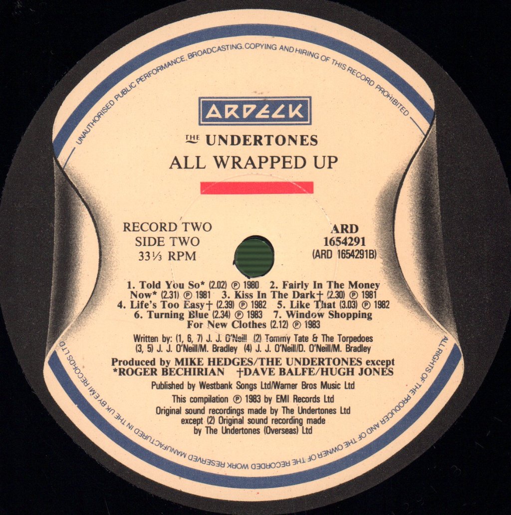 Undertones - All Wrapped Up - Double Lp
