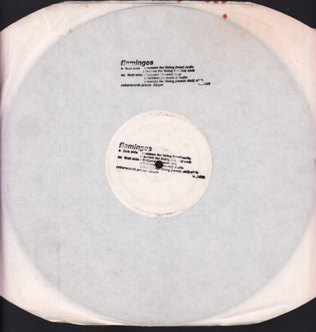 Flamingos (80'/90'S Group) - Reason For Living - 12 Inch