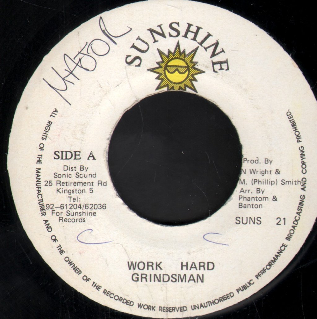 Grindsman - Work Hard - 7 Inch