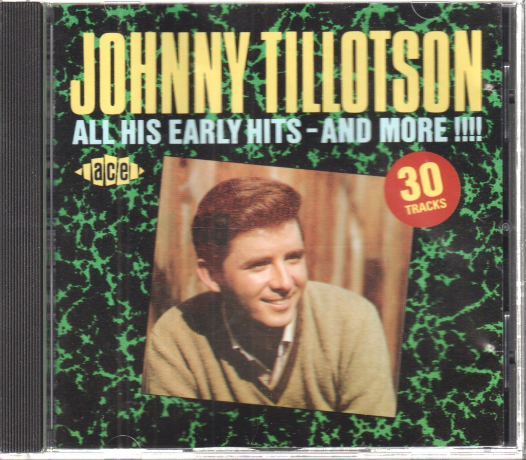 Johnny Tillotson - All His Early Hits - And More!!!! - Cd