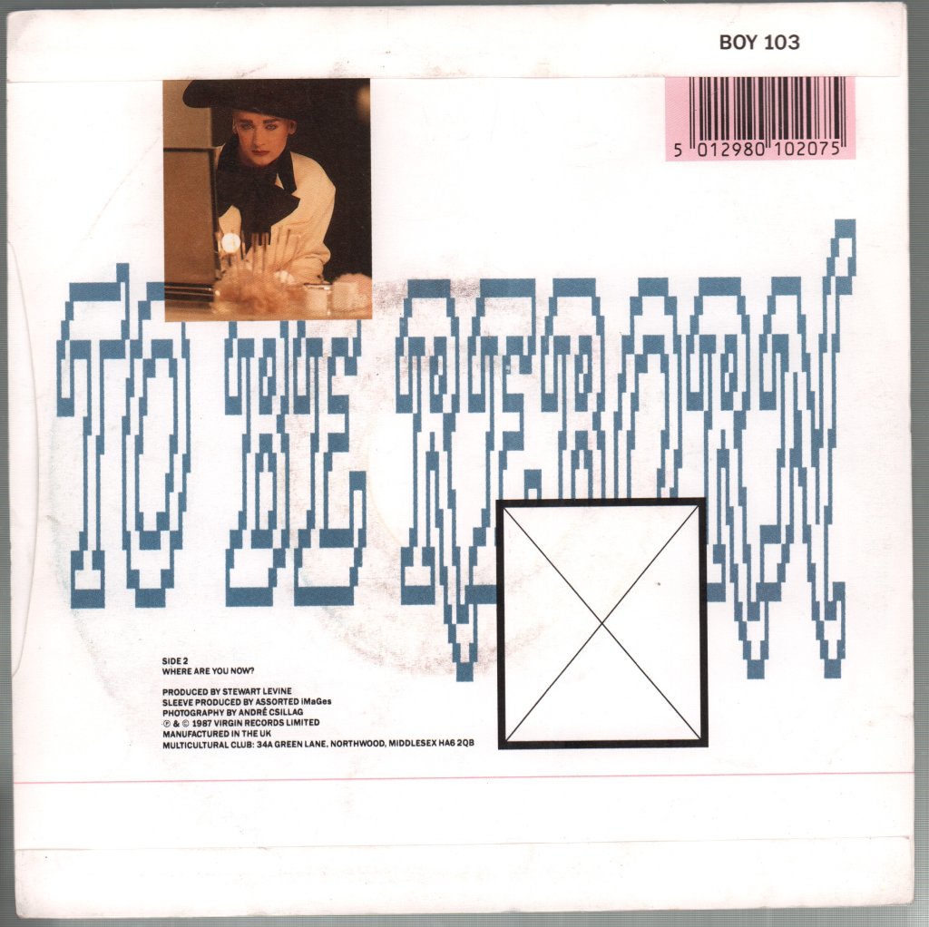 Boy George - To Be Reborn - 7 Inch