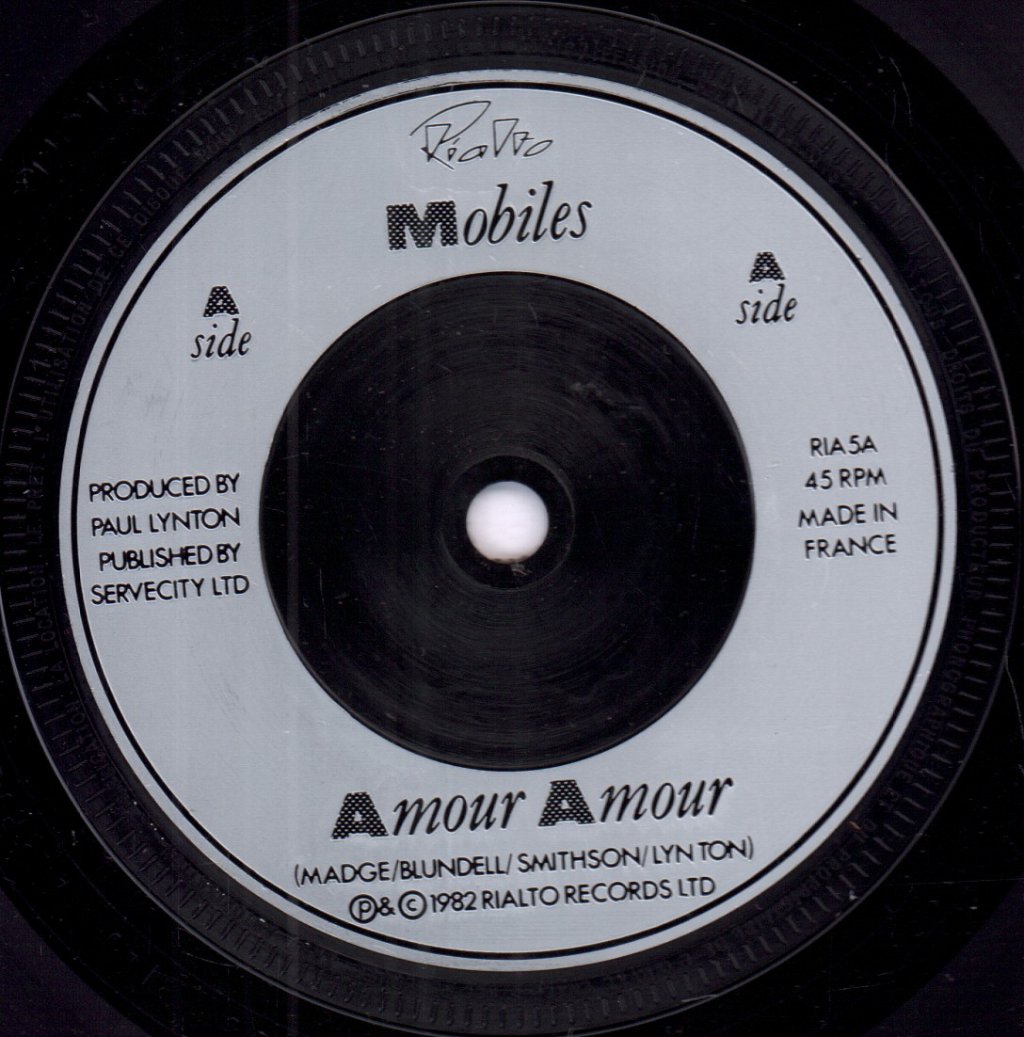 Mobiles - Amour Amour - 7 Inch