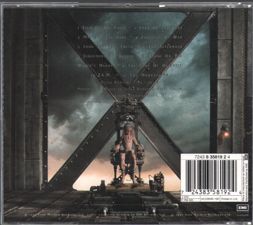 Iron Maiden - X Factor - Cd
