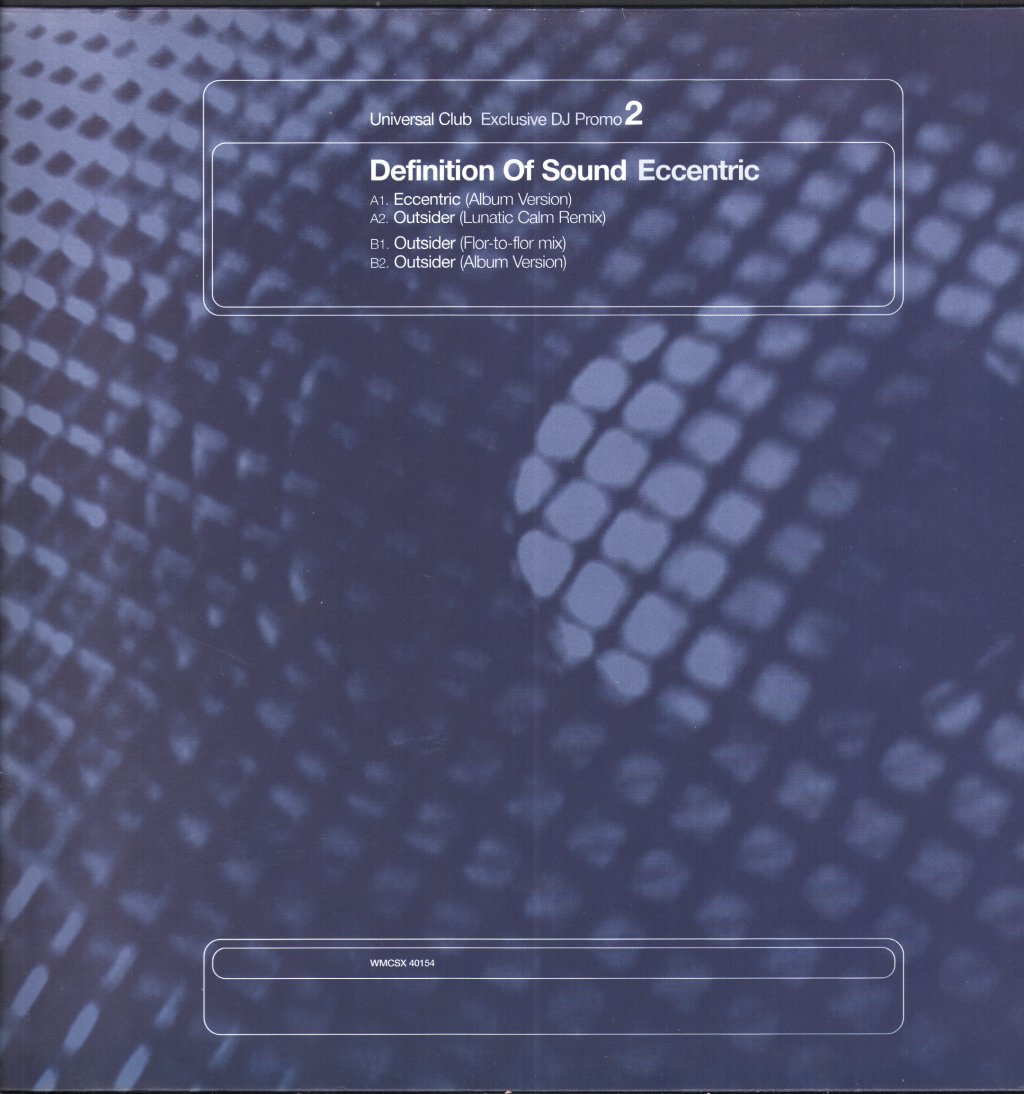 Definition Of Sound - Eccentric - 12 Inch