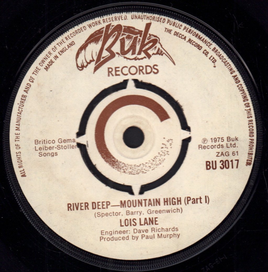 Lois Lane - River Deep - 7 Inch