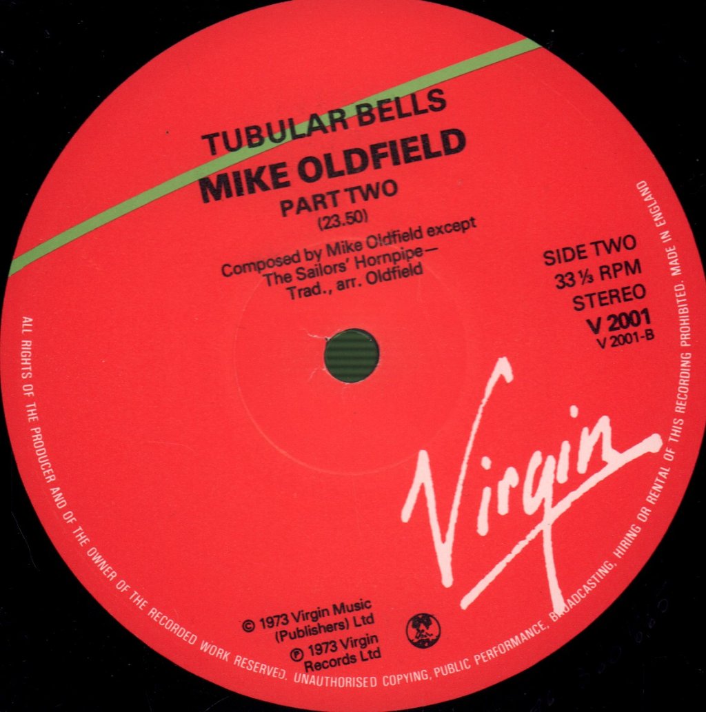Mike Oldfield - Tubular Bells - Lp