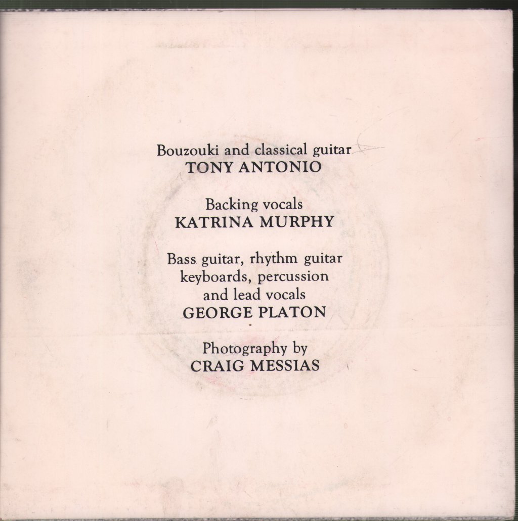 George Platon - Millionaire / The Way I Feel - 7 Inch
