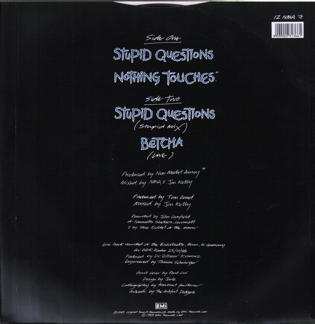 New Model Army - Stupid Questions - 12 Inch