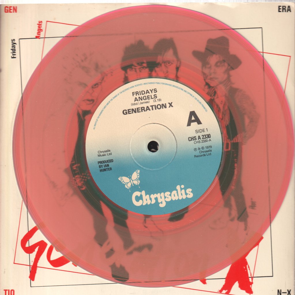 Generation X - Fridays Angels - 7 Inch