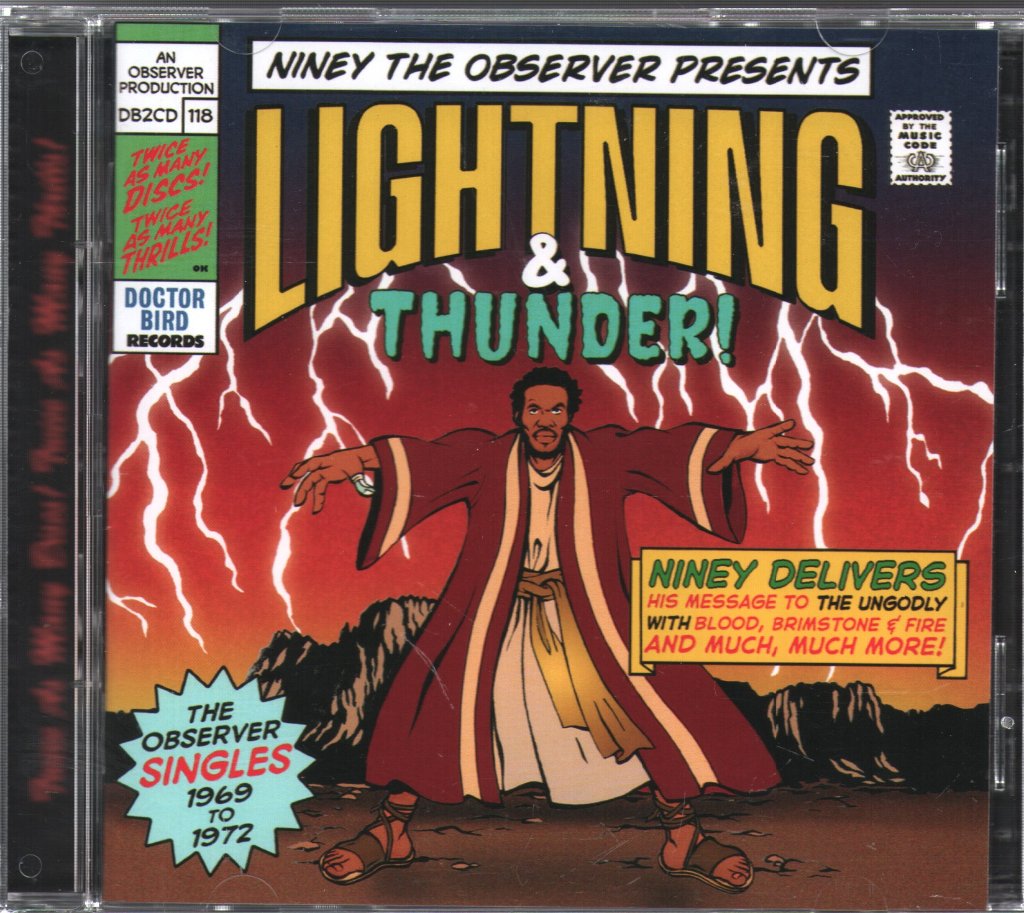 Niney The Observer - Lightning & Thunder (The Observer Singles 1969 To 1972) - Double Cd