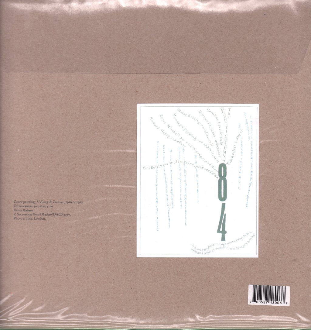Durutti Column - Without Mercy - Double Lp