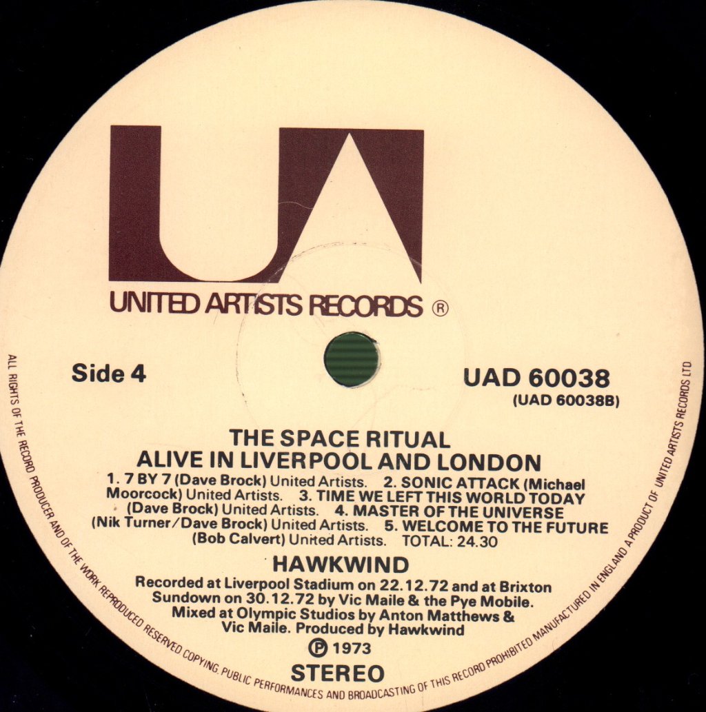 Hawkwind - Space Ritual - Double Lp