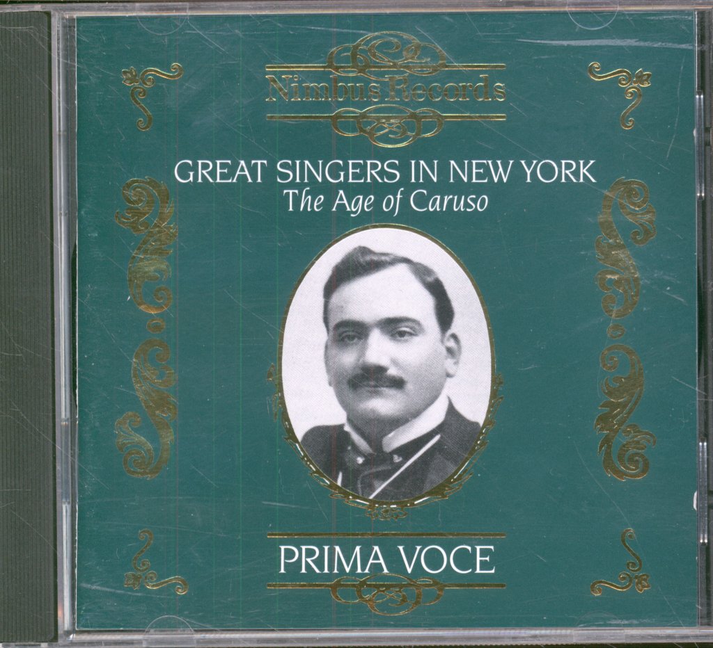 Various Artists - Great Singers In New York - The Age Of Caruso - Cd