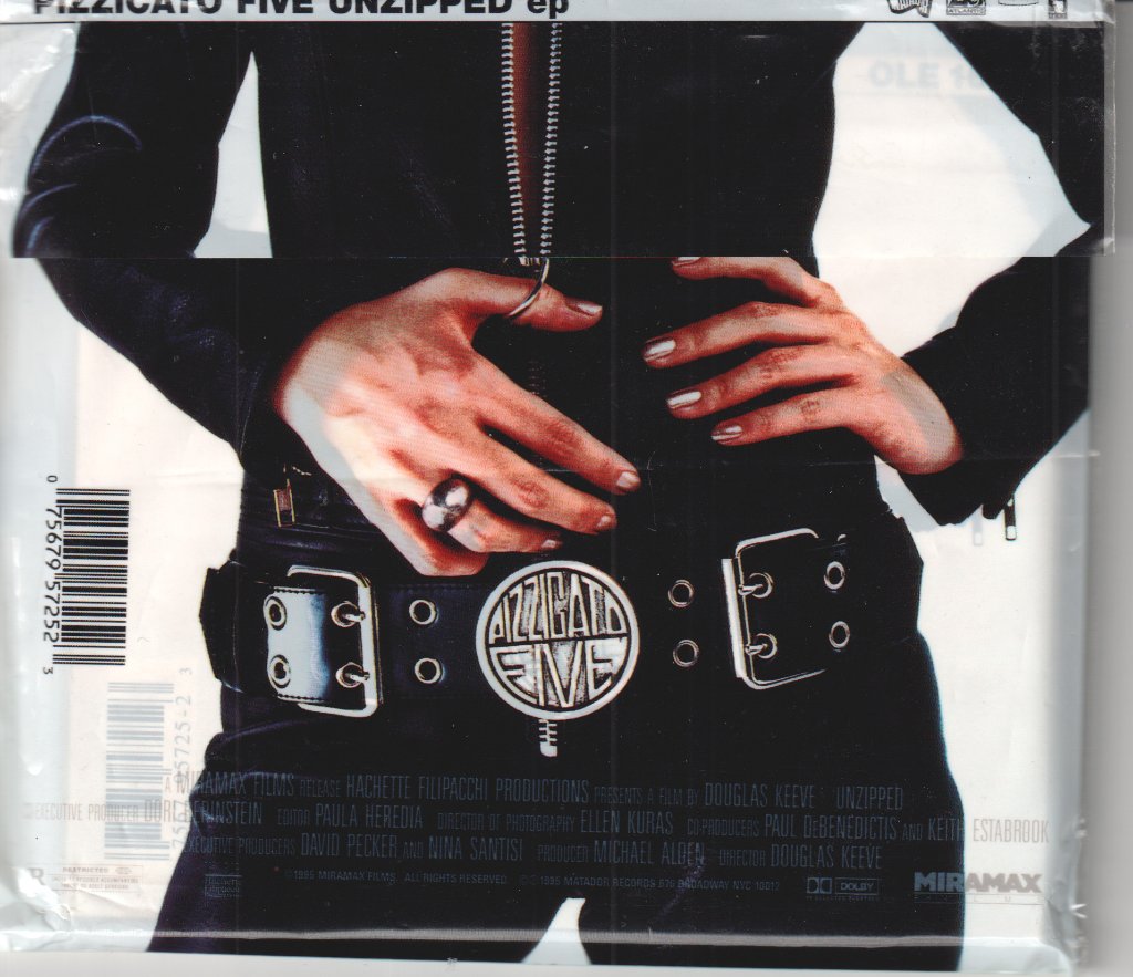 Pizzicato Five - Unzipped EP - Cd