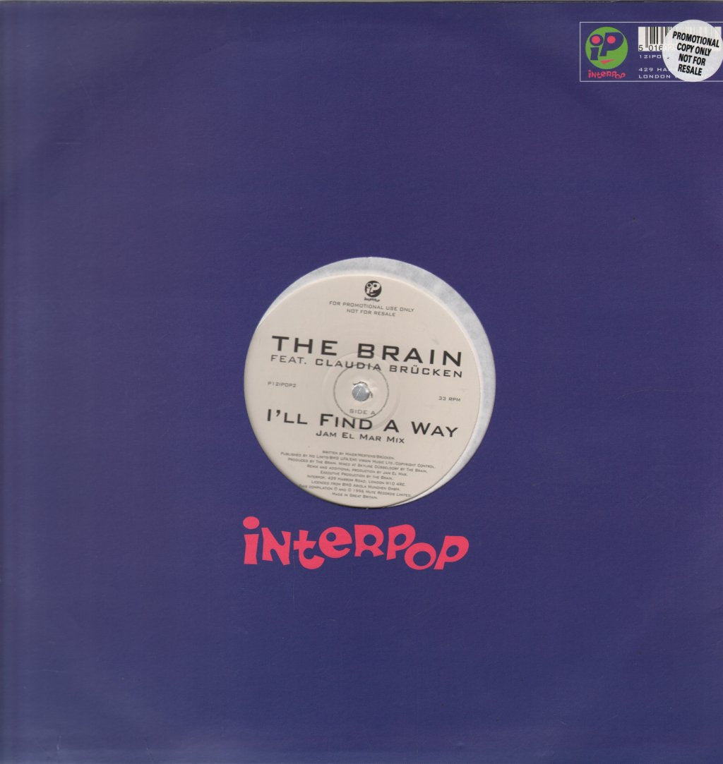 Brain Feat. Claudia Brucken - I'll Find A Way - Double 12 Inch