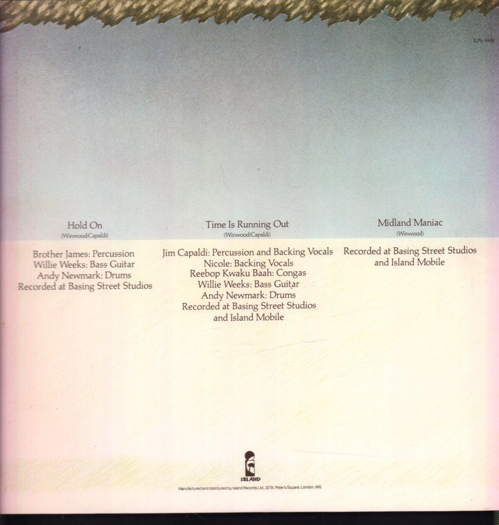 Steve Winwood - Steve Winwood - Lp