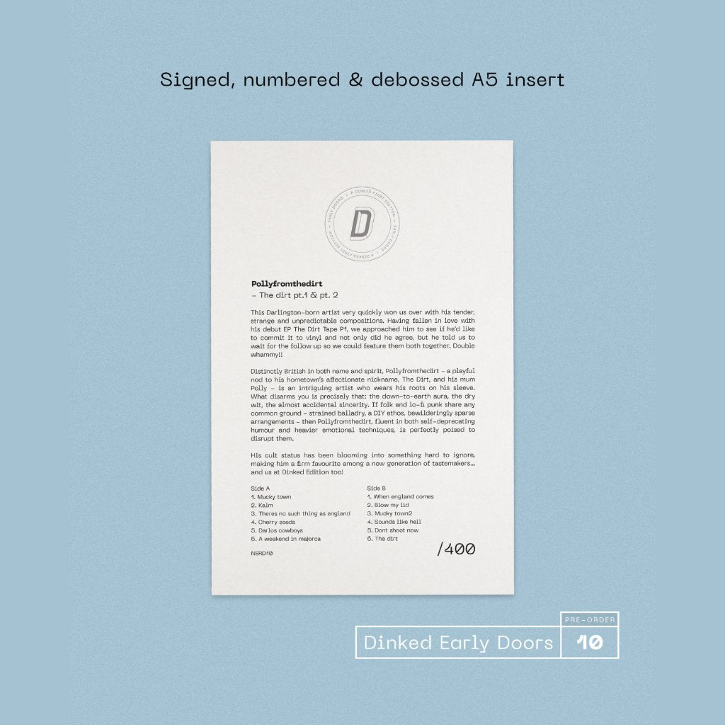 Pollyfromthedirt - The Dirt (Dinked Early Doors Edition #10) - Lp