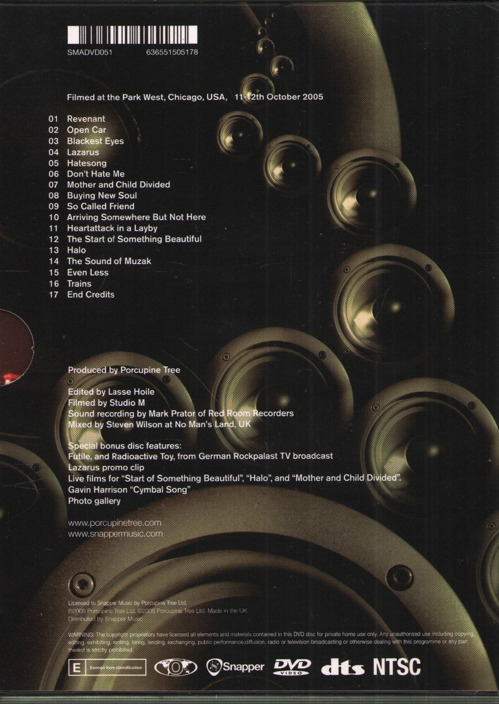 Porcupine Tree - Arriving Somewhere... - Double Dvd