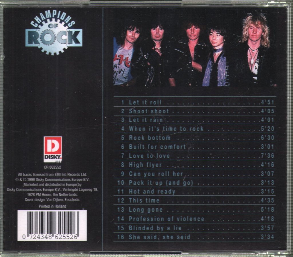 UFO - Champions Of Rock - Cd