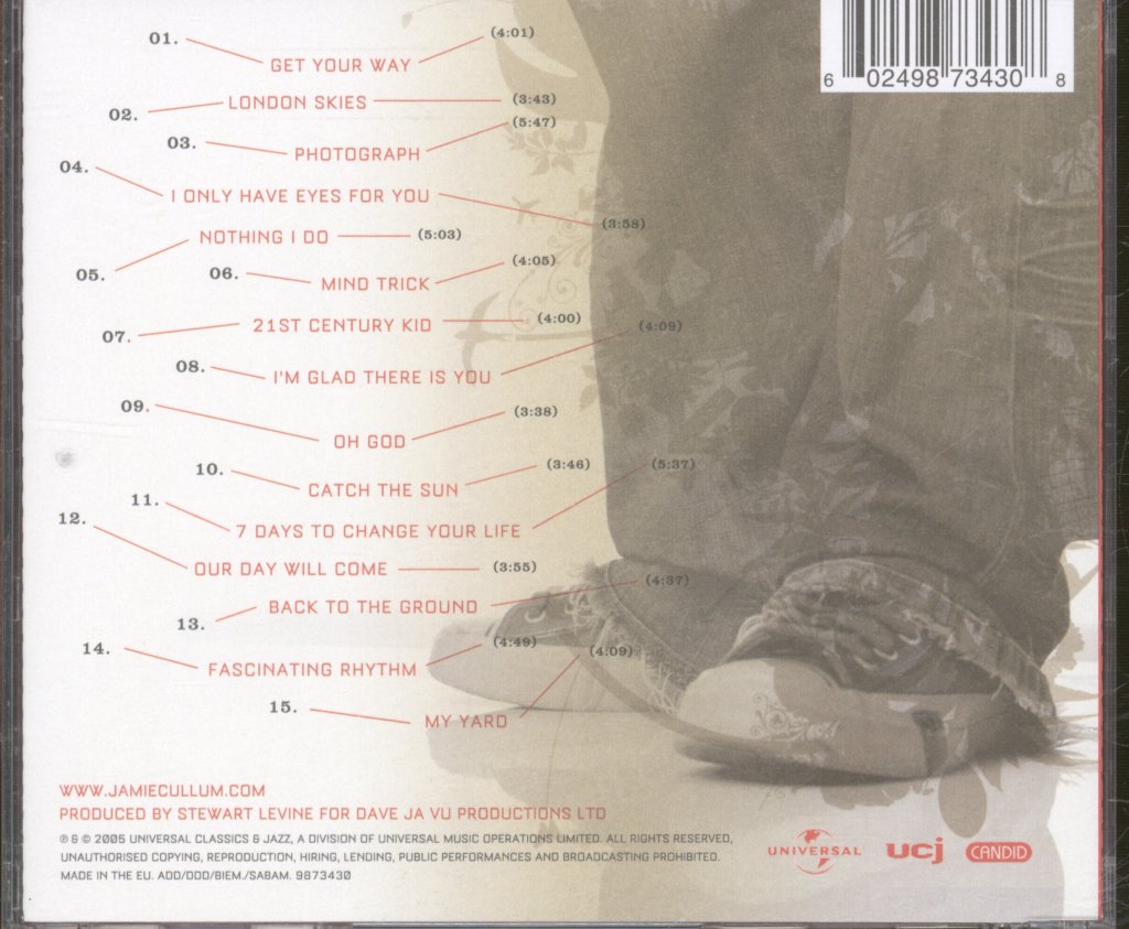 Jamie Cullum - Catching Tales - Cd