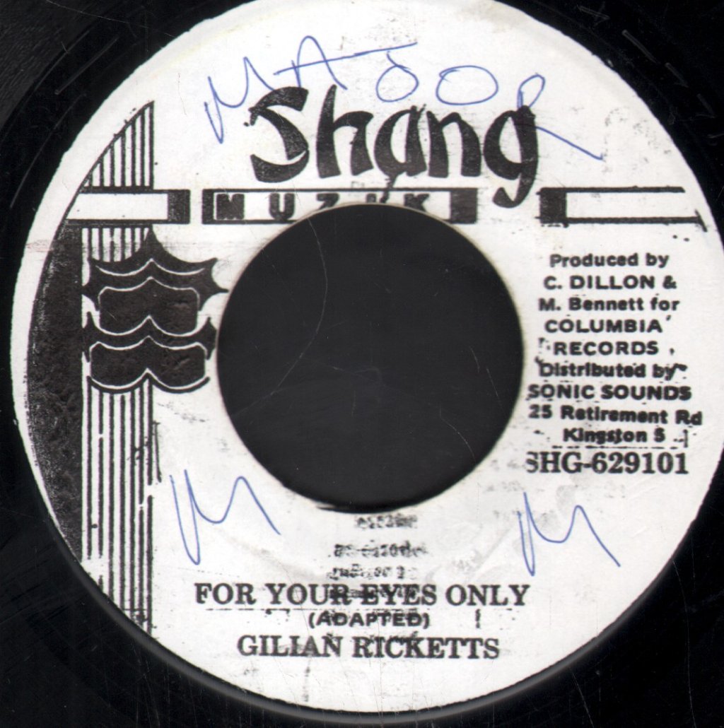 Gillian Ricketts - For Your Eyes Only - 7 Inch