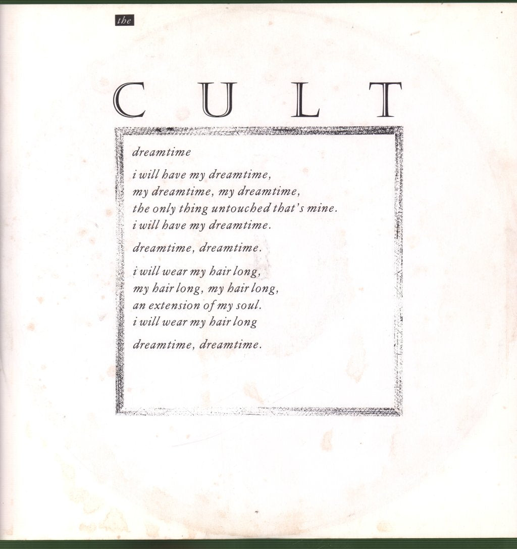 Cult - Dreamtime / Dreamtime Live At The Lyceum - Double Lp