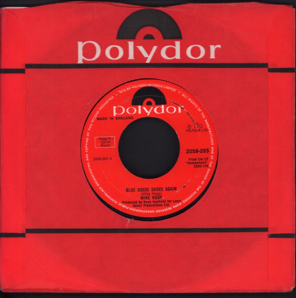 Mike Hugg - Blue Suede Shoes Again - 7 Inch