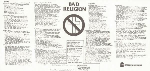 Bad Religion - How Could Hell Be Any Worse? - Lp