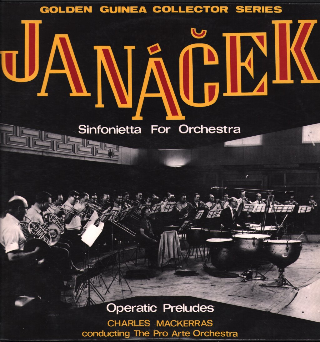 Charles Mackerras / Pro Arte Orchestra - Janacek - Sinfonietta For Orchestra / Operatic Preludes - Lp