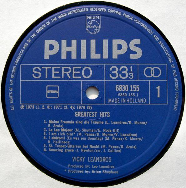 Vicky Leandros - Greatest Hits - Lp