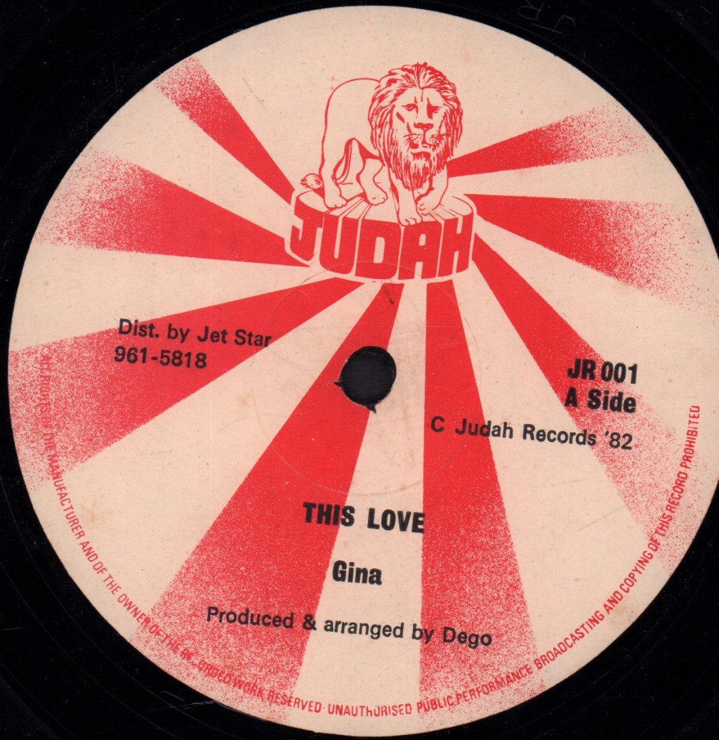 gina - This Love - 12 Inch