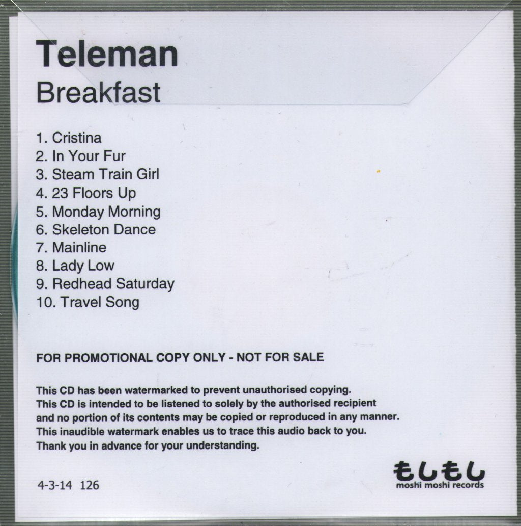 Teleman - Breakfast - Cdr