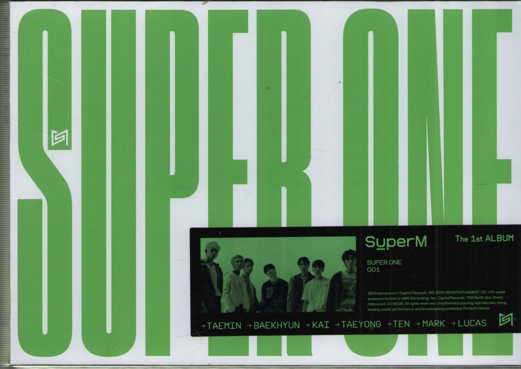 SuperM - Super One - Cd Box Set