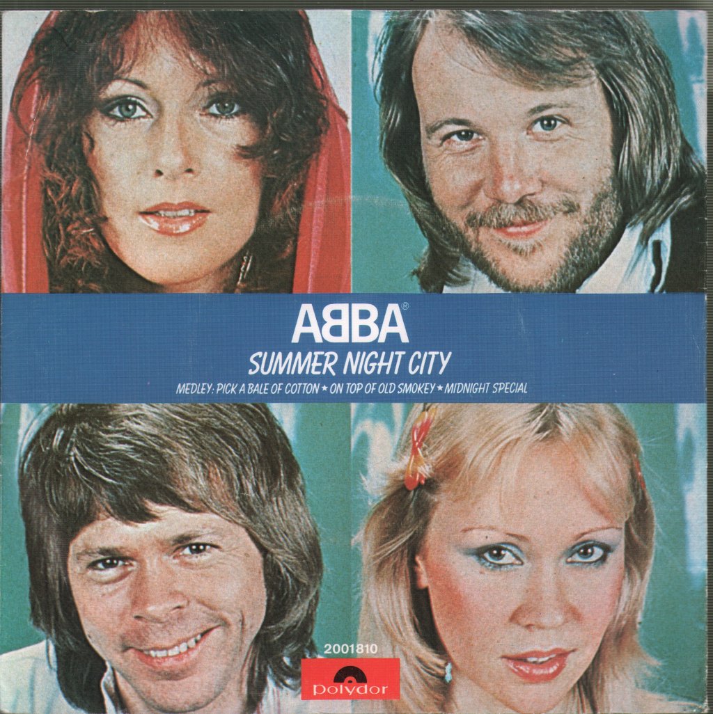 ABBA - Summer Night City - 7 Inch