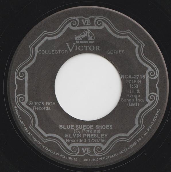 Elvis Presley - Blue Suede Shoes - 7 Inch