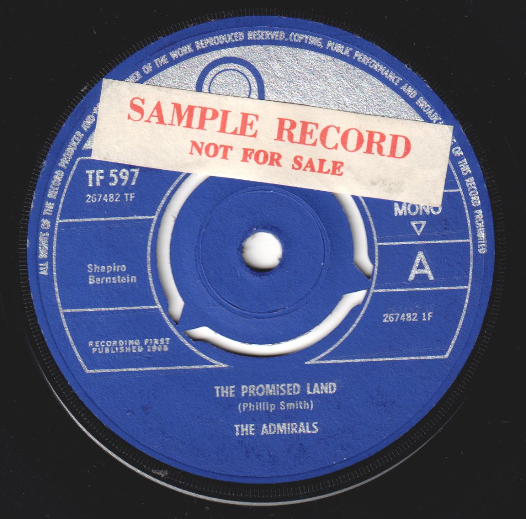 admirals - Promised Land - 7 Inch