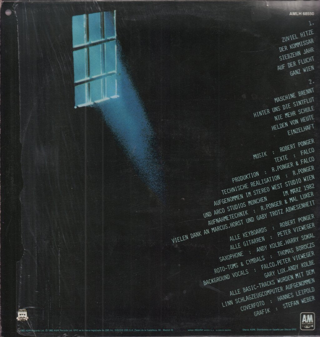 Falco - Einzelhaft - Lp