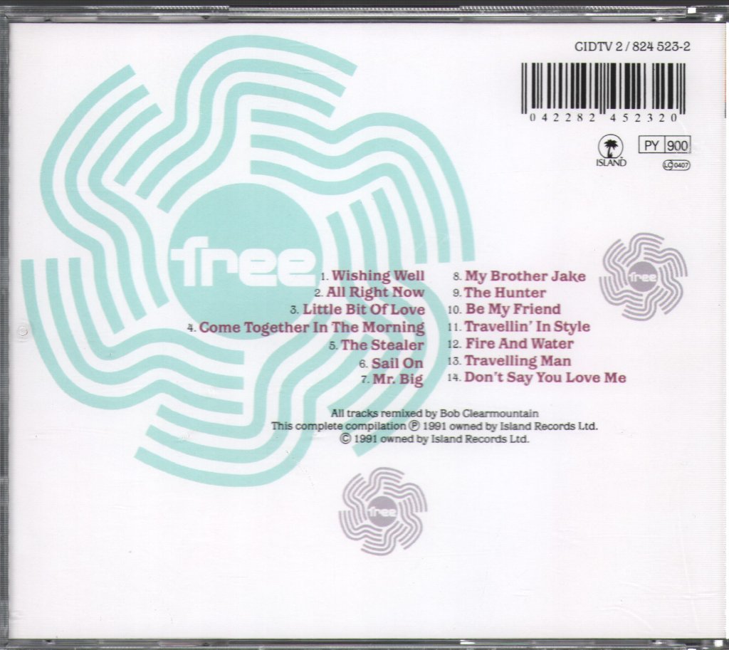 Free - All Right Now - Cd