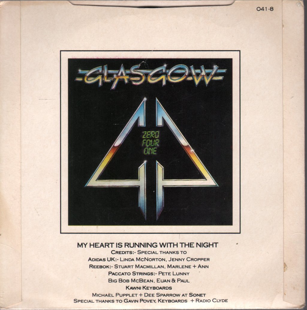Glasgow - Under The Lights - 7 Inch