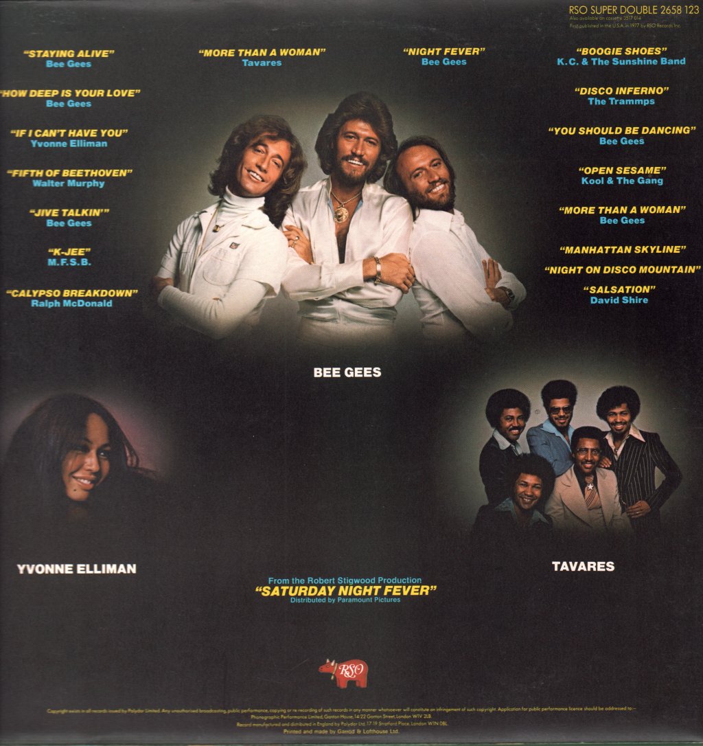 Various Artists - Saturday Night Fever (Original Movie Soundtrack) - Double Lp
