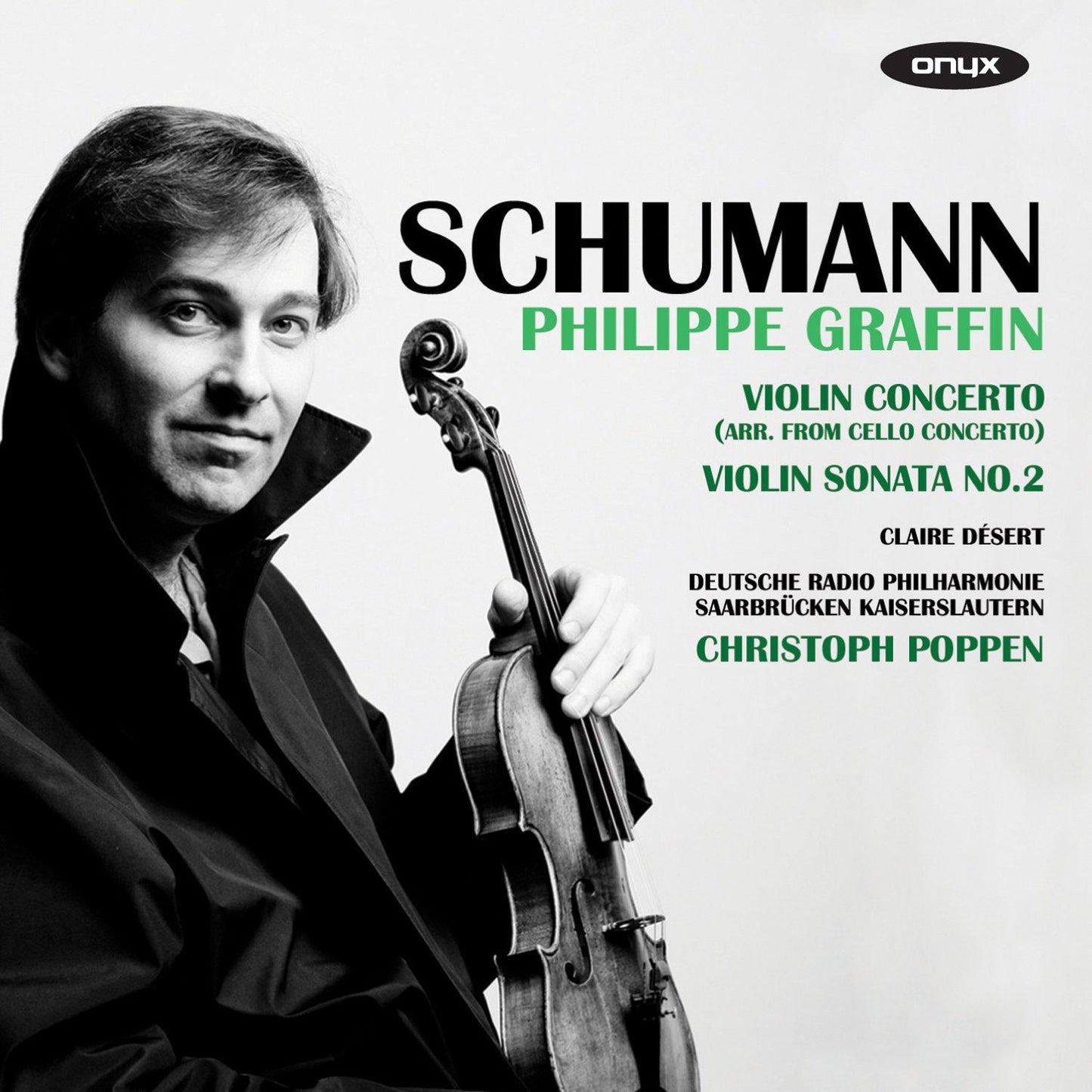 Philippe Graffin - Schumann: Violin Concerto, Violin Sonata 2; C Schumann: 3 Romances - Cd