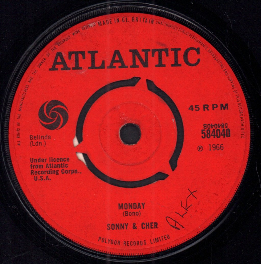 Sonny And Cher - Little Man - 7 Inch