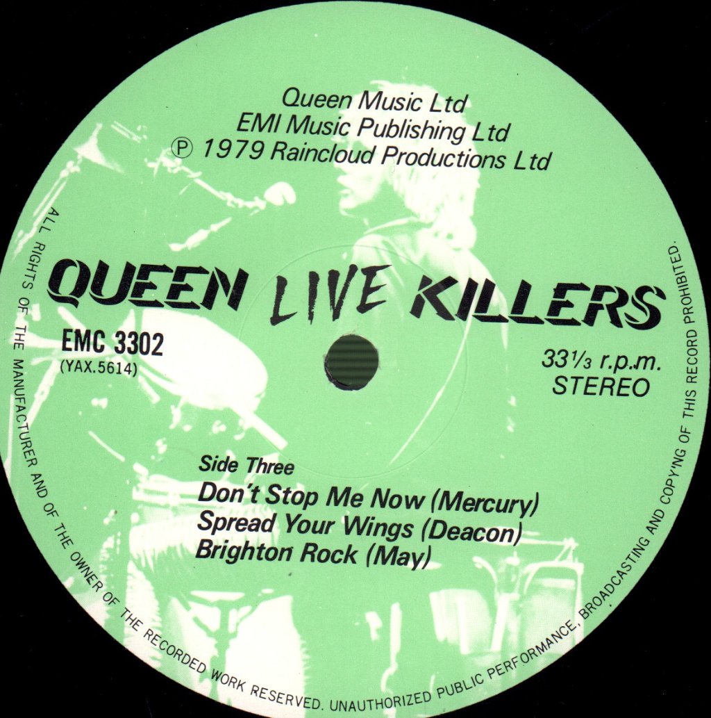 Queen - Live Killers - Double Lp