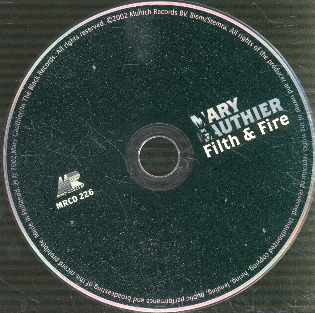 Mary Gauthier - Filth & Fire - Cd