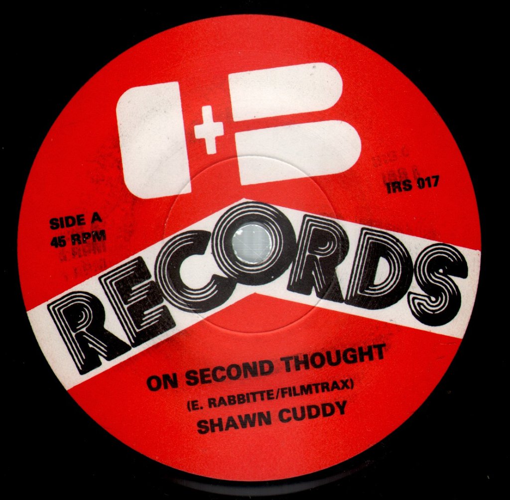 Shawn Cuddy - On Second Thought - 7 Inch