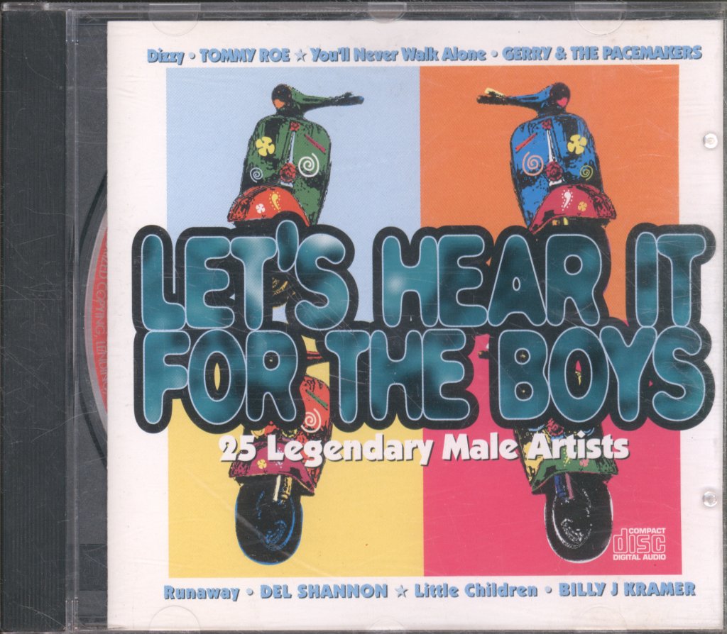 Various Artists - Let's Hear It For The Boys - 25 Legendary Male Artists - Cd